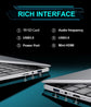 Windows 11 15.6" Ultra Slim Portable Laptop - ElectronAge
