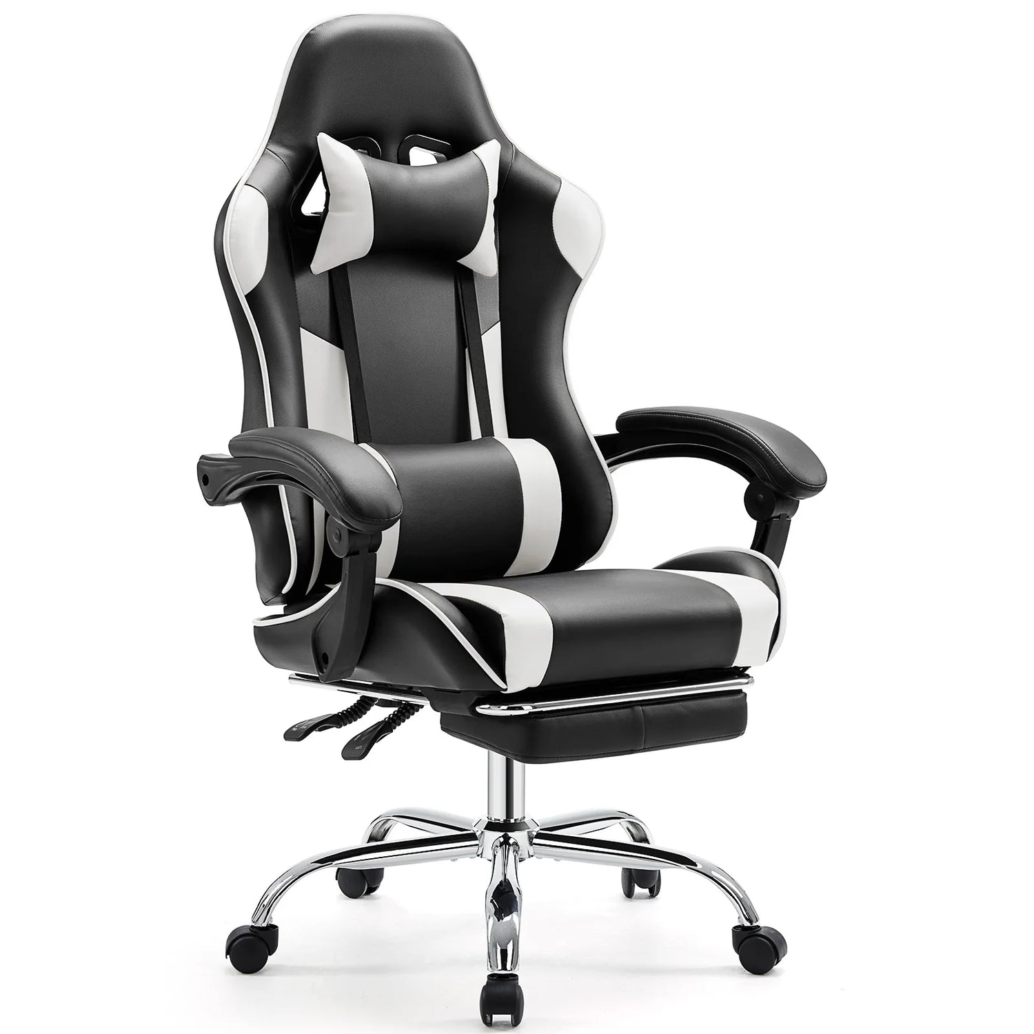 JHK Ergonomic Racing Gaming Chair Adjustable Swivel - ElectronAge