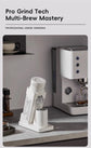 STARSEEKER E55Pro Electric Coffee Grinder 55MM Espresso Cone burr Stepless Fineness Adjustment Cold Brew Bean Grinder Black