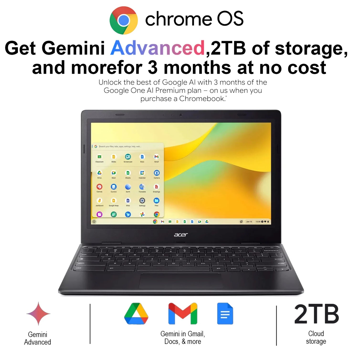acer 311 Chromebook Laptop, 11.6&