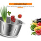 BioloMix 2 Speeds 500W Stainless Steel 2L Capacity Electric Chopper Meat Grinder Mincer Food Processor Slicer