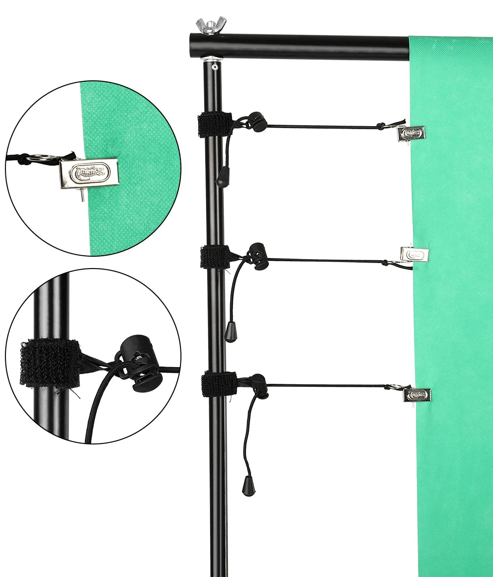 SnapStand Pro 2.6x3M/8.5x10ft Photo Video Studio Backdrop - ElectronAge
