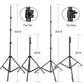 SnapStand Pro 2.6x3M/8.5x10ft Photo Video Studio Backdrop - ElectronAge