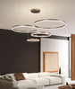 AeroLight Modern Led Ceiling Chandelier Circular Ring