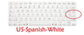 Spanish For Macbook Pro Retina 13 15 Air 13 EU US Spanish Keyboard Cover Soft Silicon A1466 A1278 A1286 Keyboard Protector Skin