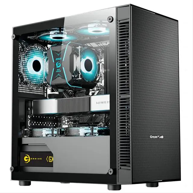 Aotesier Gaming PC With AMD A8-7680 Processor/16 GB RAM/512G SSD/Windows 11 Home with AMD Radeon R7 Graphics white pc gamer - ElectronAge