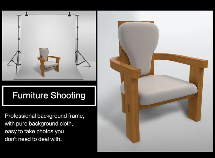 SnapStand Pro 2.6x3M/8.5x10ft Photo Video Studio Backdrop - ElectronAge