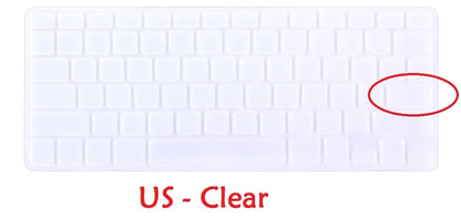 Spanish For Macbook Pro Retina 13 15 Air 13 EU US Spanish Keyboard Cover Soft Silicon A1466 A1278 A1286 Keyboard Protector Skin
