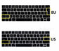 Soft for Macbook Pro 13 15 touch bar 2016 2019 Spanish EU US Keyboard Cover Silicon A1706 A1707 A1989 A1990 Keyboard Protector