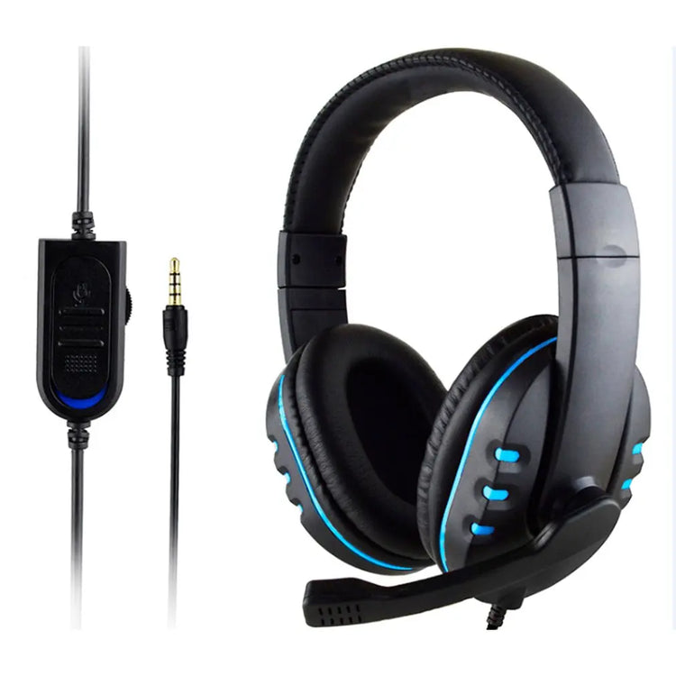 Headphones 3.5mm Wired Gaming Headset - ElectronAge