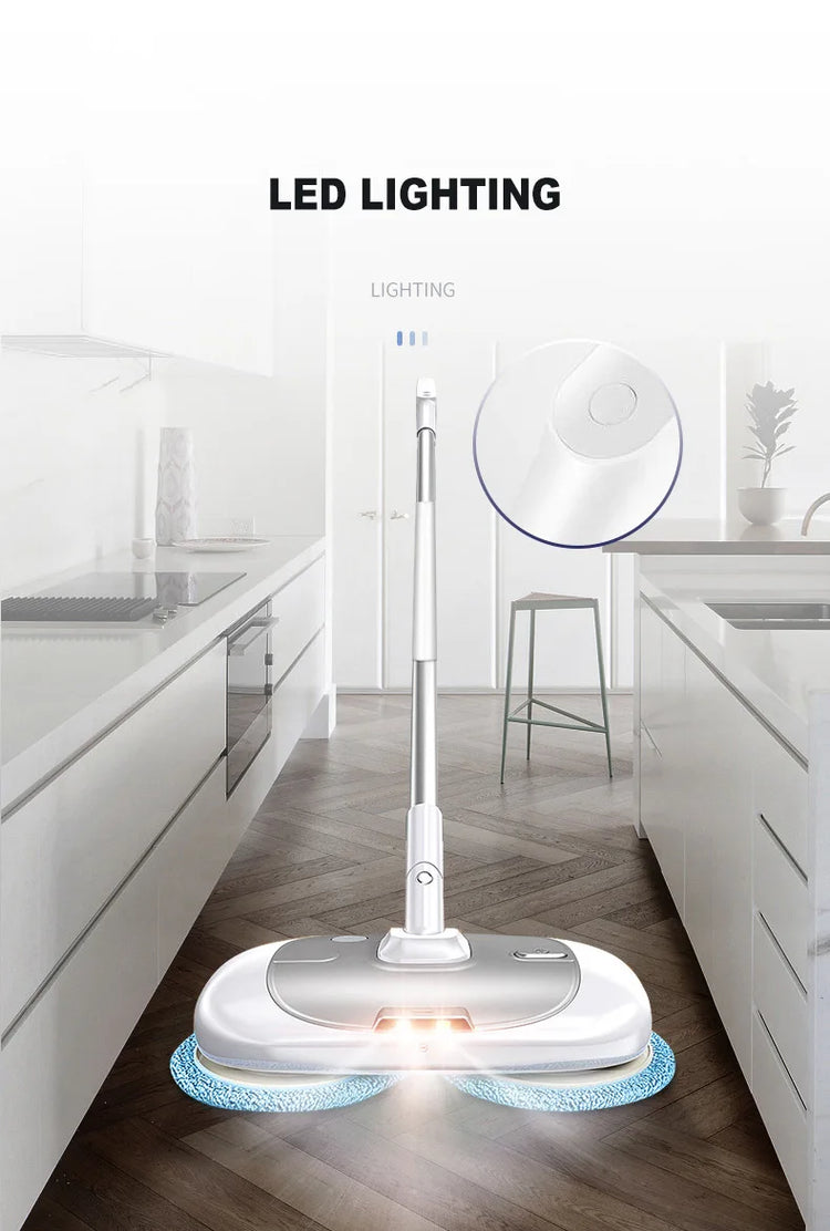 YunlinLi Wireless Steam Mop Vacuum - ElectronAge