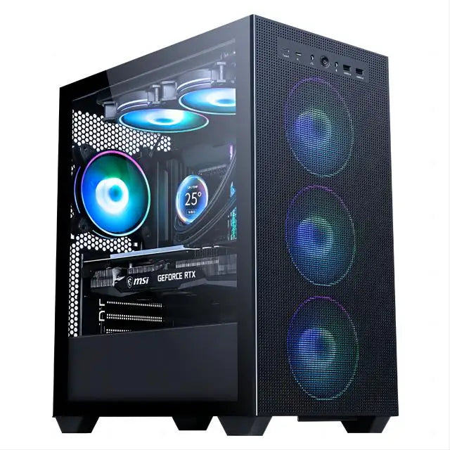 Aotesier Gaming PC With AMD A8-7680 Processor/16 GB RAM/512G SSD/Windows 11 Home with AMD Radeon R7 Graphics white pc gamer - ElectronAge