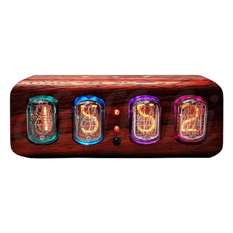 4-Bit IN12 Retro Glow Tube Clock - ElectronAge