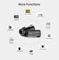 Video Camera 4K Professional for YouTube Live Streaming, Ordro AC5 12X Optical Zoom Full HD Blogger Camcorder Vlog Cameras