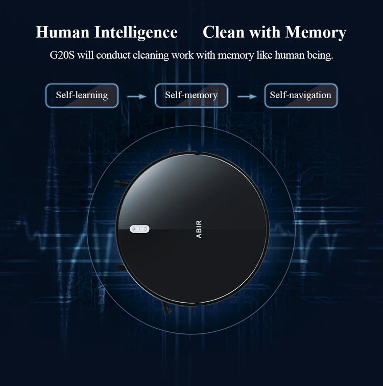 ABIR G20S Robot Vacuum Cleaner - ElectronAge