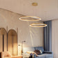 AeroLight Modern Led Ceiling Chandelier Circular Ring