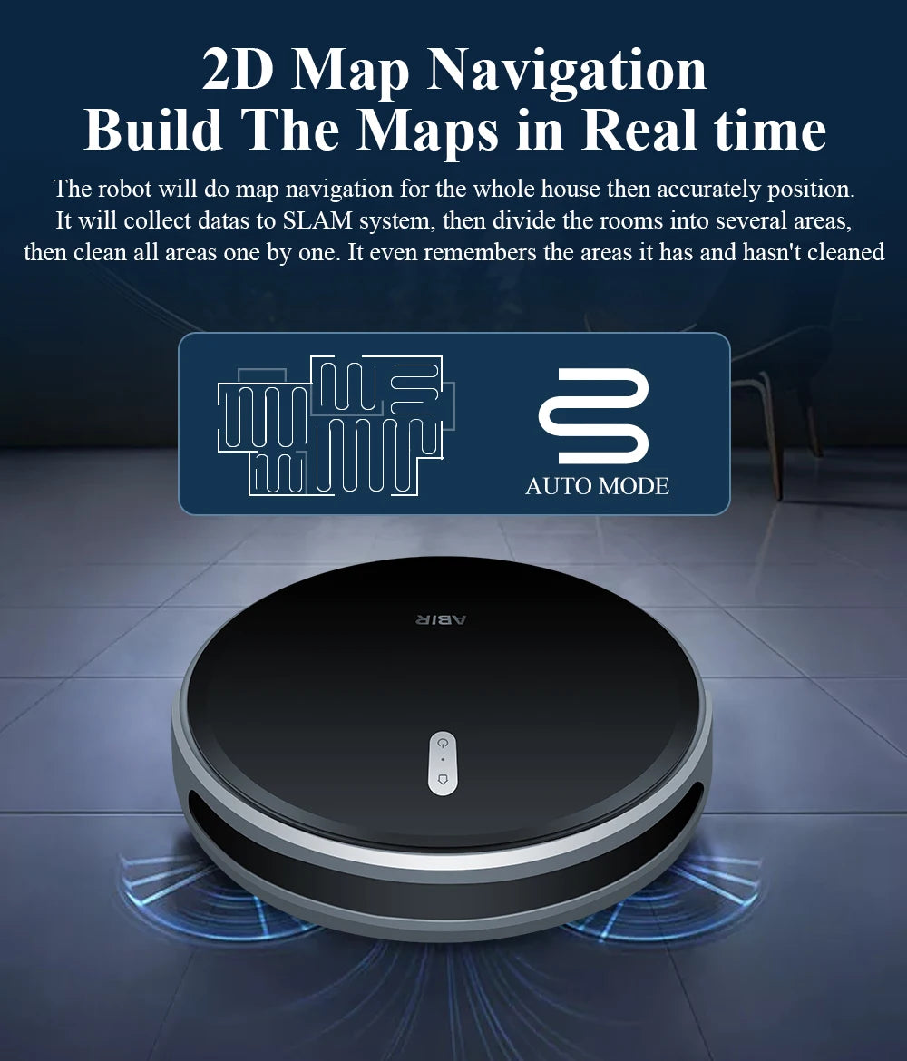 ABIR G20S Robot Vacuum Cleaner - ElectronAge