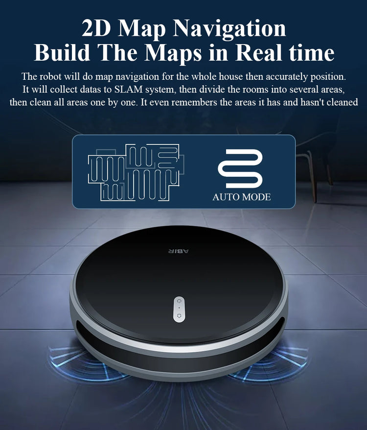 ABIR G20S Robot Vacuum Cleaner - ElectronAge