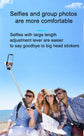 50pcs P20S R1 R1S Bluetooth Wireless Remote Selfie Stick LED light Extendable Foldable Handheld Monopod Tripod Stand Holder