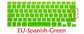 Spanish For Macbook Pro Retina 13 15 Air 13 EU US Spanish Keyboard Cover Soft Silicon A1466 A1278 A1286 Keyboard Protector Skin