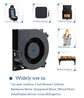 120mm BBQ Fan Adjustable Blower Fan For BBQ Heater Blower Air Blower Cooking Speed Controller Outdoor Portable Machine