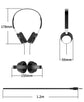 WYMECT Wired Foldable 3.5mm Headphones - ElectronAge
