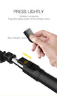 50pcs P20S R1 R1S Bluetooth Wireless Remote Selfie Stick LED light Extendable Foldable Handheld Monopod Tripod Stand Holder