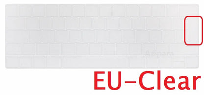 Soft for Macbook Pro 13 15 touch bar 2016 2019 Spanish EU US Keyboard Cover Silicon A1706 A1707 A1989 A1990 Keyboard Protector