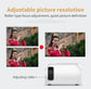 Salange Mini Projector YG300 Pro LED Supported 1080P Full HD Portable Beamer Audio HDMI USB Video Projetor
