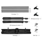 SnapStand Pro 2.6x3M/8.5x10ft Photo Video Studio Backdrop - ElectronAge