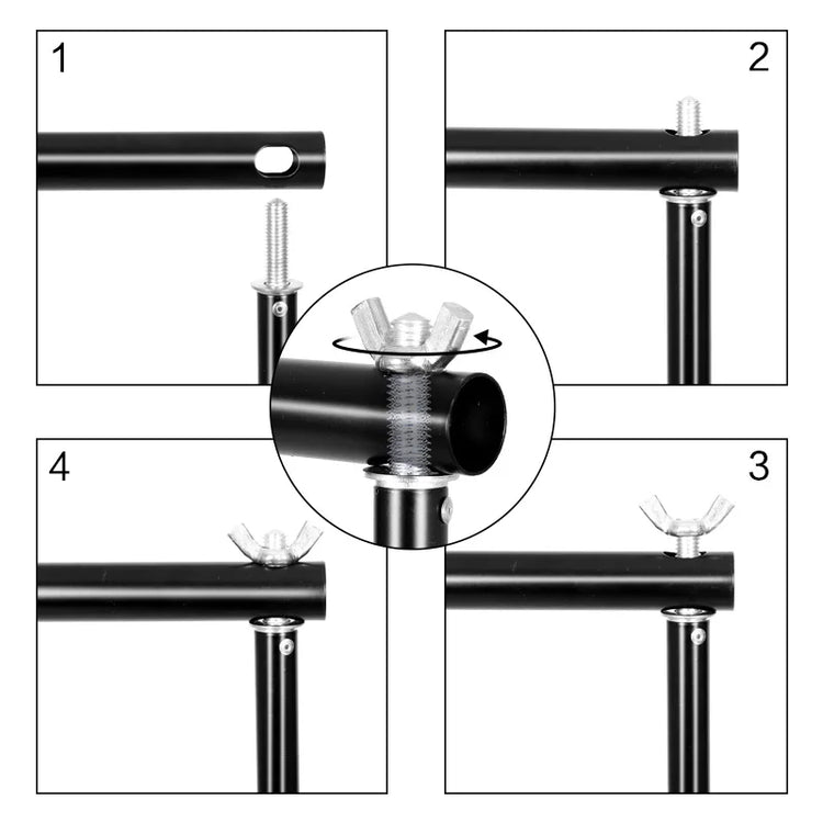 SnapStand Pro 2.6x3M/8.5x10ft Photo Video Studio Backdrop - ElectronAge