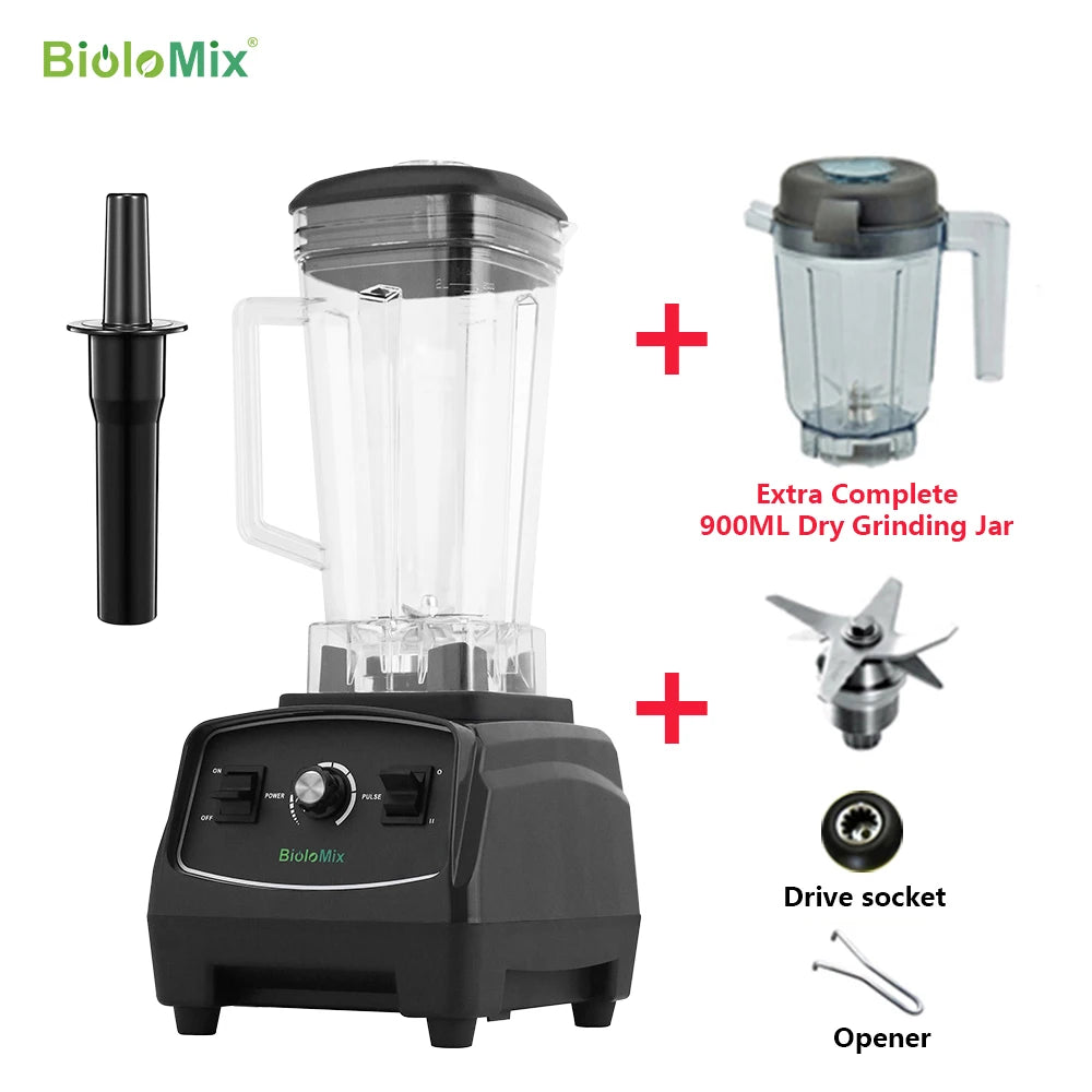 BPA Free 3HP 2200W Heavy Duty Grade Blender - ElectronAge
