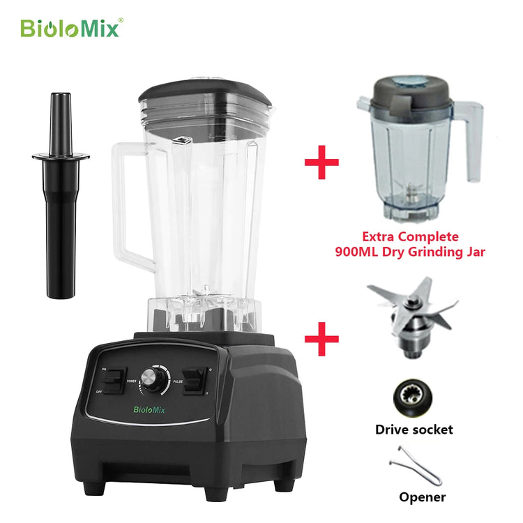 BPA Free 3HP 2200W Heavy Duty Grade Blender - ElectronAge