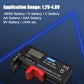 18650 Battery Tester + Portable Storage Protective Case Box For aaa/aa/18650/9V Battery Organizer Container Cover For Battery