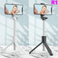 50pcs P20S R1 R1S Bluetooth Wireless Remote Selfie Stick LED light Extendable Foldable Handheld Monopod Tripod Stand Holder
