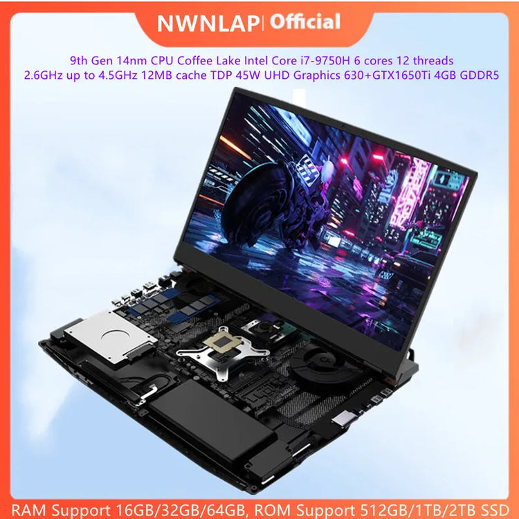 NWNLAP 17.3 inch FHD IPS Gaming Laptop - ElectronAge