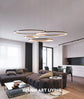 AeroLight Modern Led Ceiling Chandelier Circular Ring