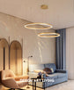 AeroLight Modern Led Ceiling Chandelier Circular Ring