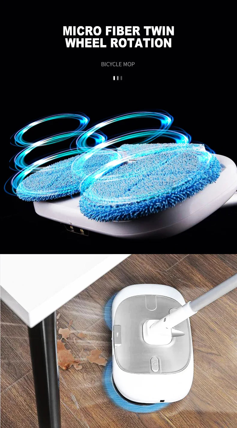 YunlinLi Wireless Steam Mop Vacuum - ElectronAge