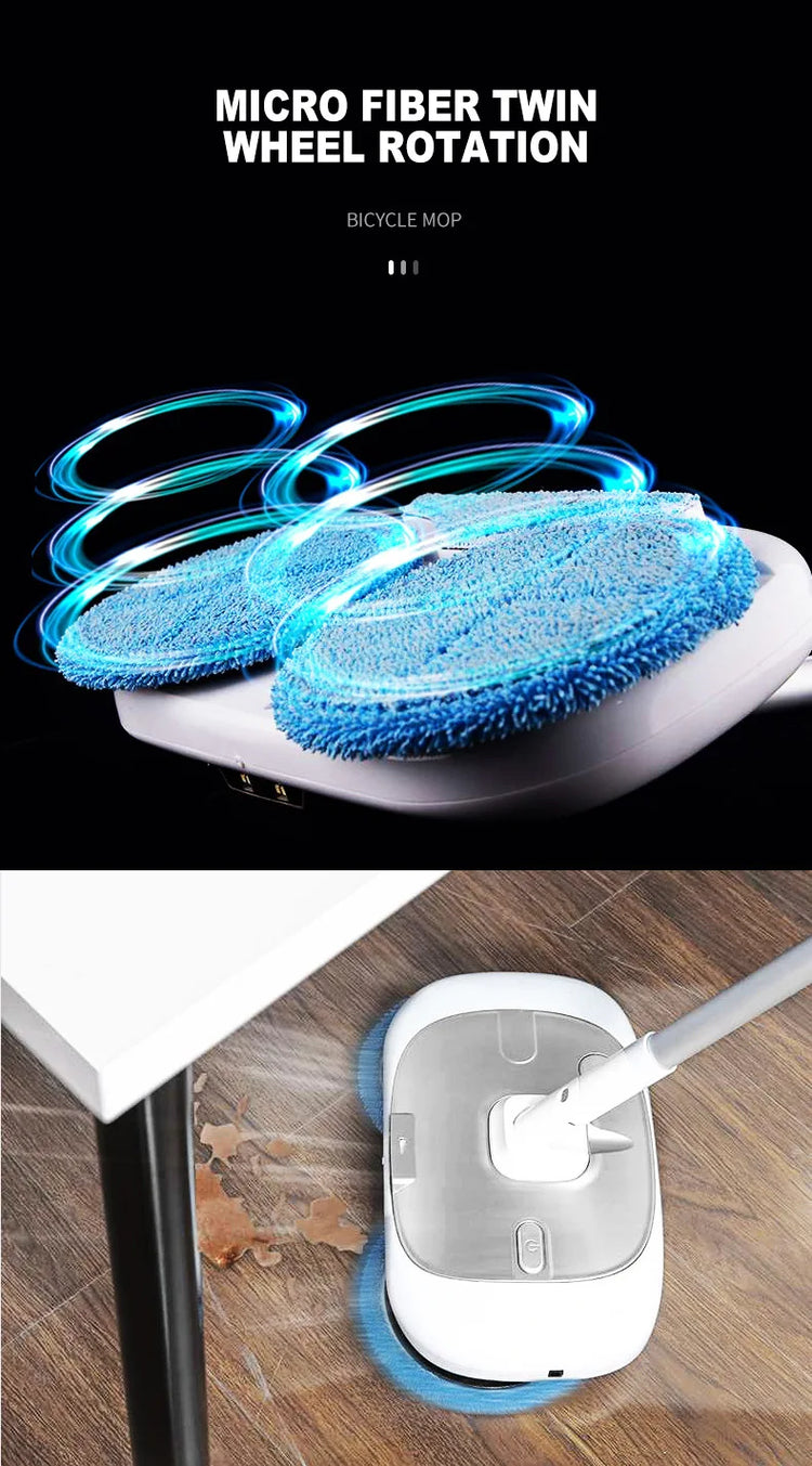 YunlinLi Wireless Steam Mop Vacuum - ElectronAge