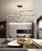 AeroLight Modern Led Ceiling Chandelier Circular Ring