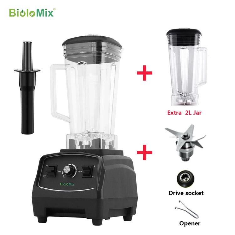 BPA Free 3HP 2200W Heavy Duty Grade Blender - ElectronAge