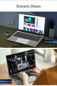 15.6 Inch Gaming Laptop i9 Intel i7 13620H 1260P NVIDIA MX550 4G IPS Fingerprint Office Ultrabook Slim Notebook Windows 11 WiFi