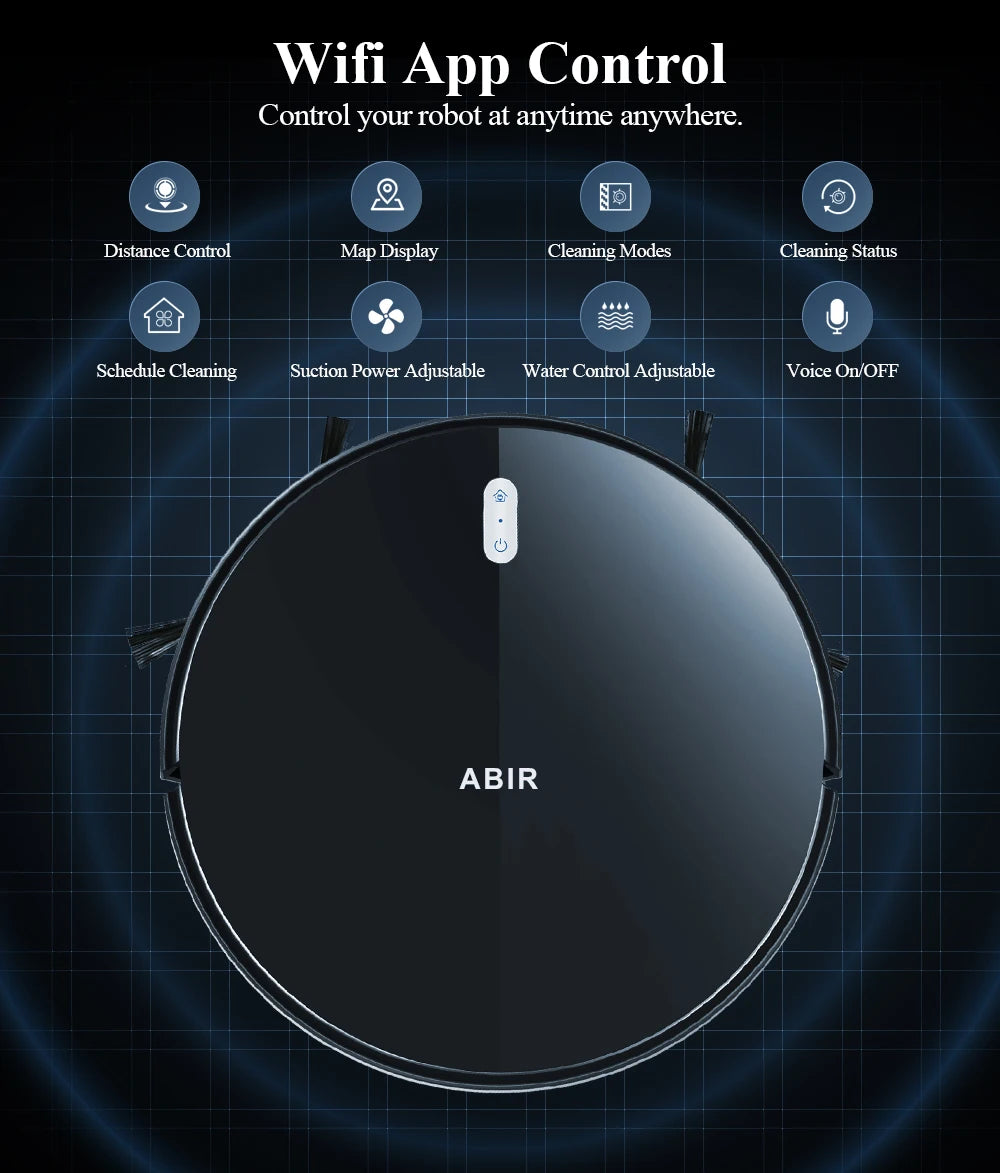 ABIR G20S Robot Vacuum Cleaner - ElectronAge