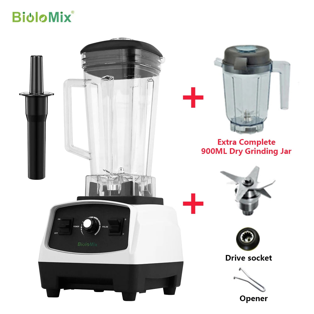 BPA Free 3HP 2200W Heavy Duty Grade Blender - ElectronAge