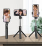 50pcs P20S R1 R1S Bluetooth Wireless Remote Selfie Stick LED light Extendable Foldable Handheld Monopod Tripod Stand Holder