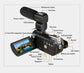 Video Camera 4K Professional for YouTube Live Streaming, Ordro AC5 12X Optical Zoom Full HD Blogger Camcorder Vlog Cameras