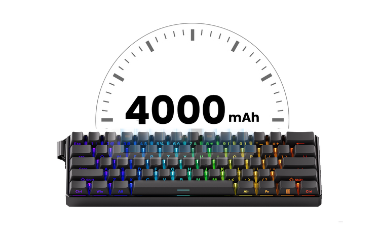 Akko MonsGeek FUN60 Mechanical Keyboard - ElectronAge