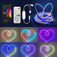 Tuya WiFi LED Neon Strip light 24V RGB Dimmable Bluetooth 2M-10M LED Lamp IP67 Waterproof Flexible Tape Music Control Christmas