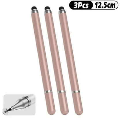 4/1Pcs 2IN1 Stylus Pen for Mobile Phone Tablet Drawing Capacitive Touch Pen Universal For iPhone Samsung Android Draw Screen Pen